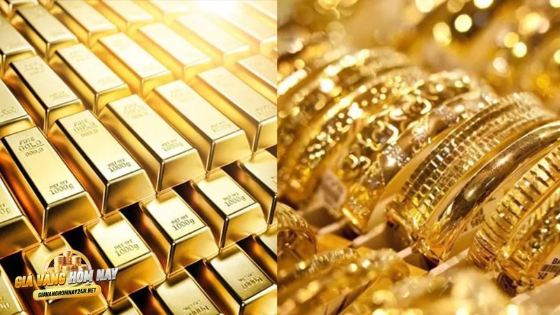 Vàng miếng - Những yếu tố khiến giá thay đổi